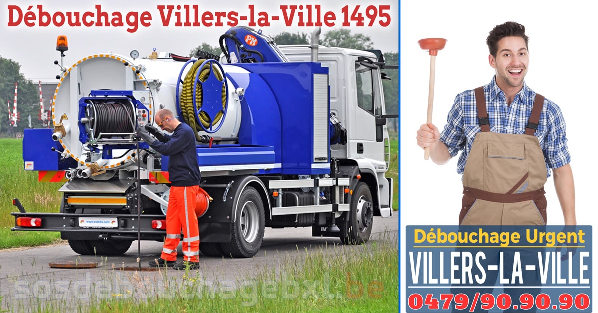 Débouchage à Villers-la-Ville 1495 Brabant Wallon